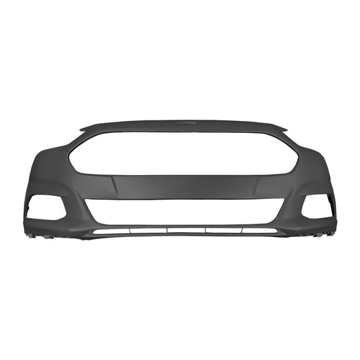 2013-2016 Ford Fusion Front Bumper Without Sensor Holes - FO1000680-Partify-Painted-Replacement-Body-Parts