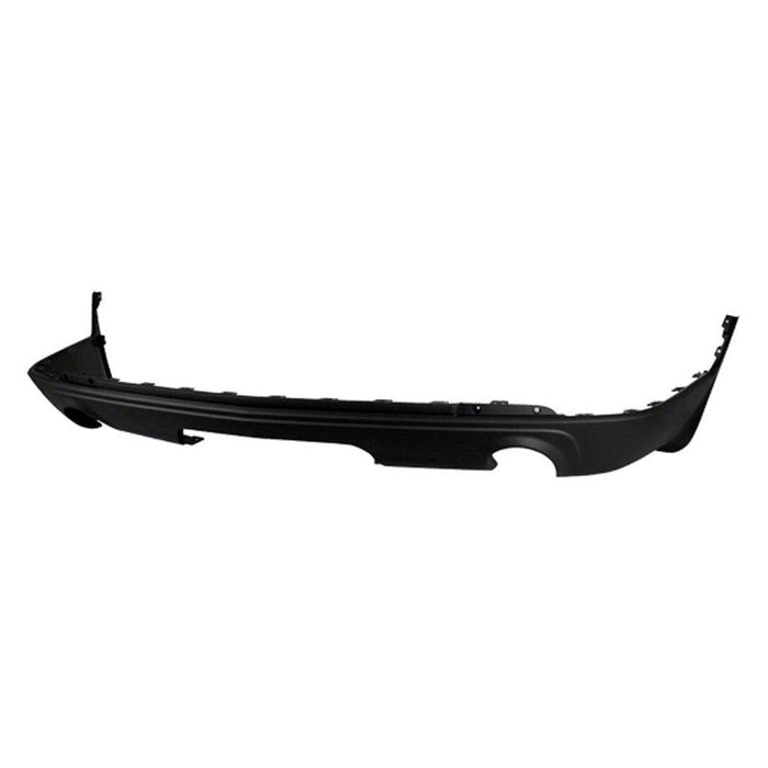 2013-2017 Chevrolet Traverse CAPA Certified Rear Lower Bumper With Dual Exhaust & Without Sensor Holes - GM1115112C-Partify-Painted-Replacement-Body-Parts