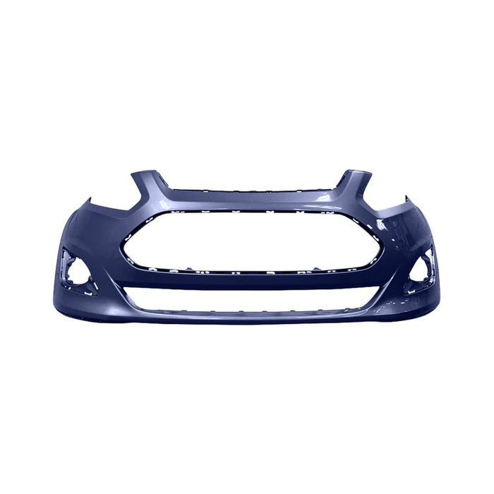 2013-2018 Ford C-Max Front Bumper Without Sensor Holes - FO1000689-Partify-Painted-Replacement-Body-Parts