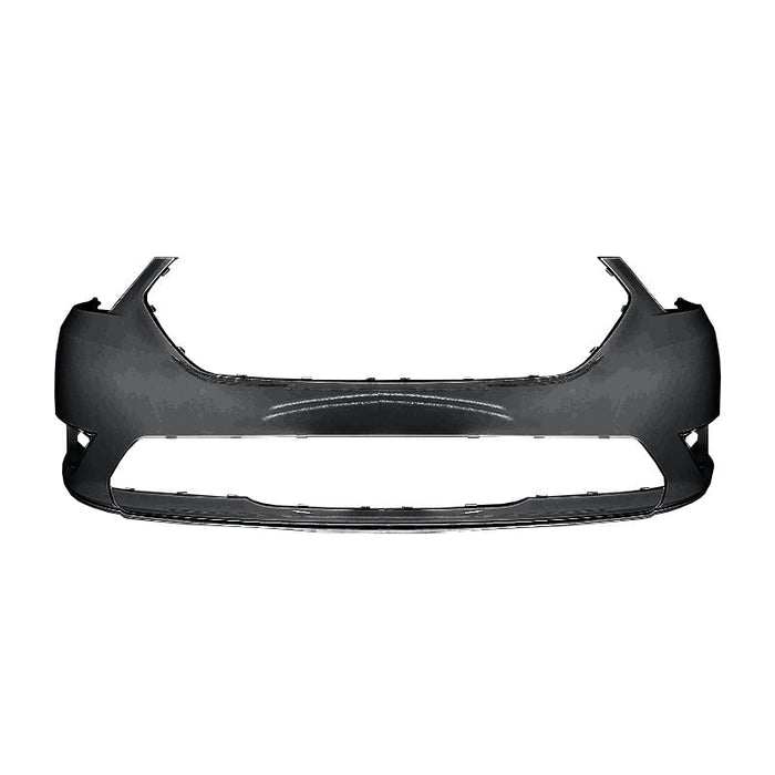 2013-2019 Ford Taurus Front Bumper With Sensor Holes - FO1000667-Partify-Painted-Replacement-Body-Parts