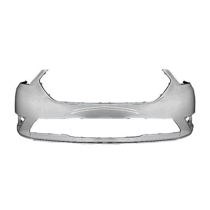 2013-2019 Ford Taurus Front Bumper With Sensor Holes - FO1000667-Partify-Painted-Replacement-Body-Parts