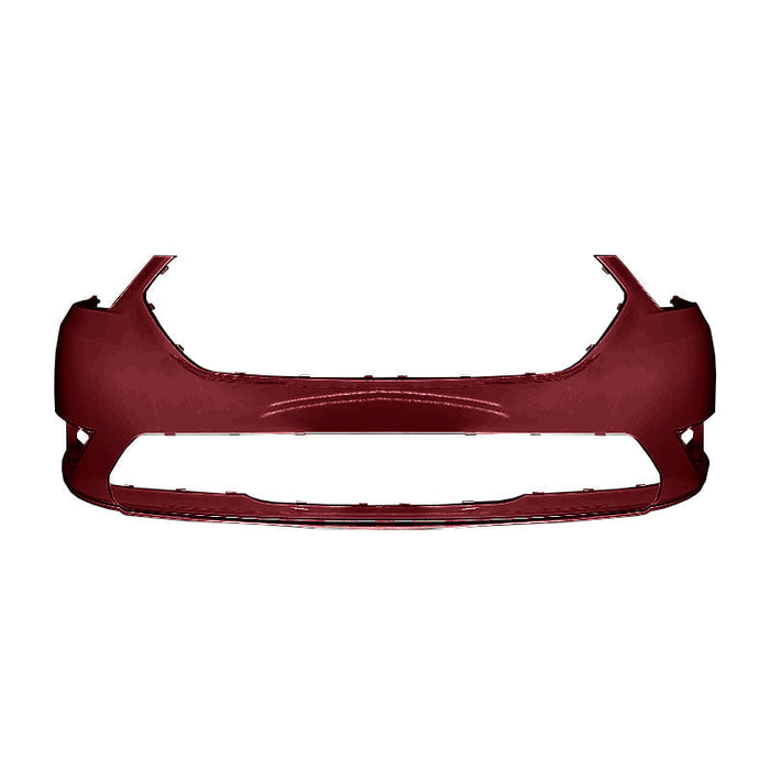 2013-2019 Ford Taurus Front Bumper With Sensor Holes - FO1000667-Partify-Painted-Replacement-Body-Parts