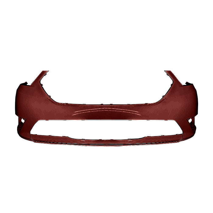 2013-2019 Ford Taurus Front Bumper With Sensor Holes - FO1000667-Partify-Painted-Replacement-Body-Parts