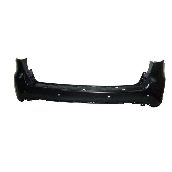 2014-2015 Dodge Durango CAPA Certified Rear Lower Bumper With Blind Spot Detection Brackets & Sensor Holes - CH1100995C-Partify-Painted-Replacement-Body-Parts