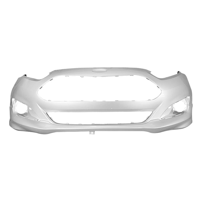 2014-2019 Ford Fiesta Non ST Model Front Bumper Without Chrome Trim - FO1000692-Partify-Painted-Replacement-Body-Parts