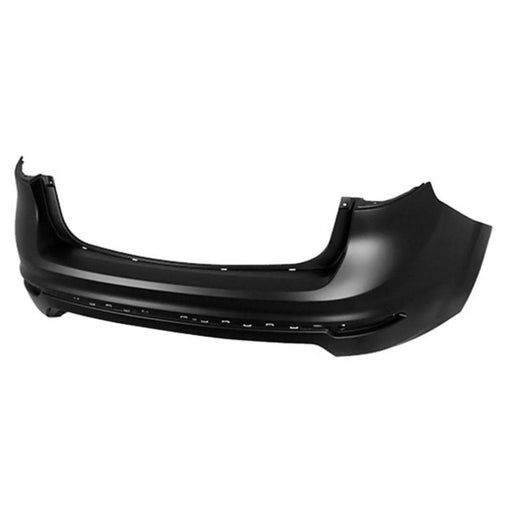 2014-2019 Ford Fiesta Sedan Rear Bumper Without Sensor Holes - FO1100704-Partify-Painted-Replacement-Body-Parts