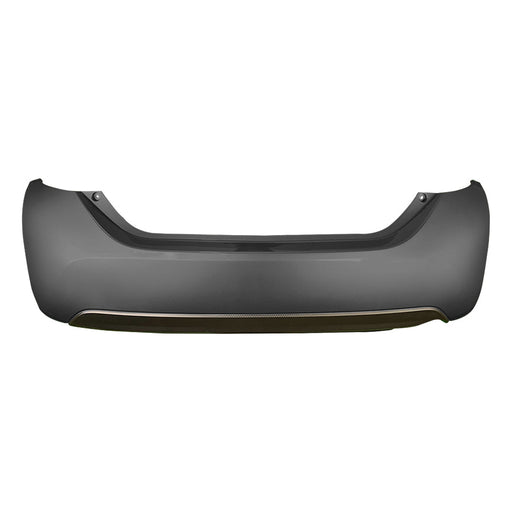 2014-2019 Toyota Corolla Sedan Rear Bumper - TO1100309-Partify-Painted-Replacement-Body-Parts