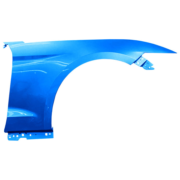 2015-2017 Ford Mustang Passenger Side Fender Without Emblem Holes - FO1241296-Partify-Painted-Replacement-Body-Parts