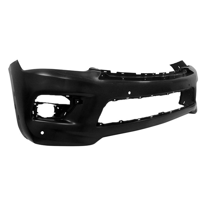 2015-2017 Infiniti QX80 Front Bumper With Sensor Holes/Headlight Washer Holes - IN1000269-Partify-Painted-Replacement-Body-Parts