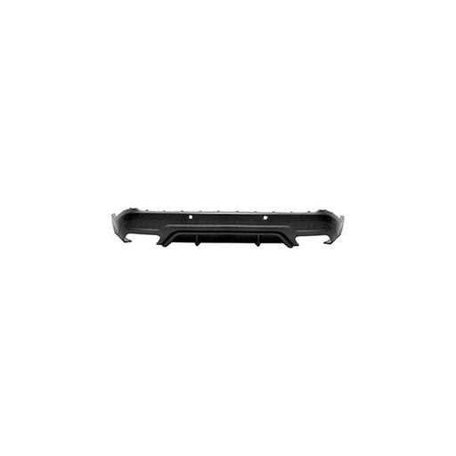 2015-2018 Ford Edge Sport CAPA Certified Rear Lower Bumper With Sensor Holes & Without Tow Hook Hole - FO1115119C-Partify-Painted-Replacement-Body-Parts