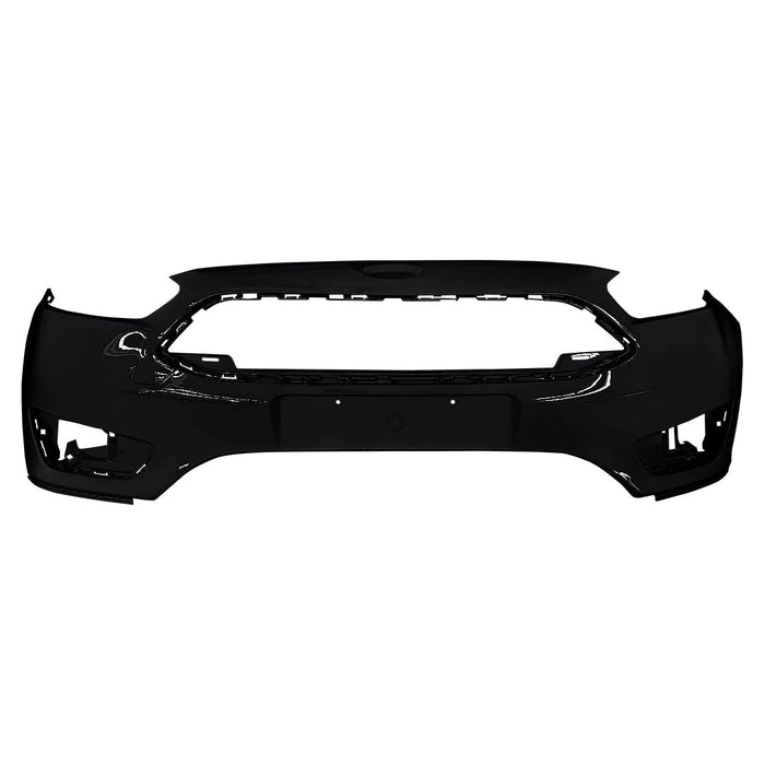 2015-2018 Ford Focus Non-ST Front Bumper - FO1000705-Partify-Painted-Replacement-Body-Parts