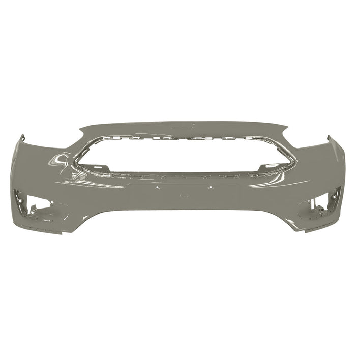 2015-2018 Ford Focus Non-ST Front Bumper - FO1000705-Partify-Painted-Replacement-Body-Parts