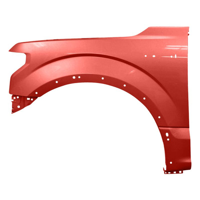 2015-2020 Ford F-150 Driver Side Fender With Flare Holes - FO1240299-Partify-Painted-Replacement-Body-Parts