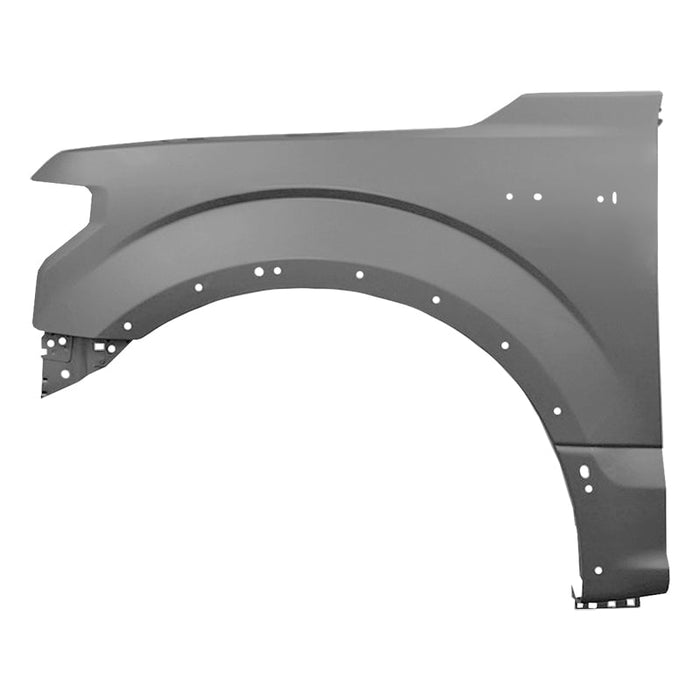 2015-2020 Ford F-150 Driver Side Fender With Flare Holes - FO1240299-Partify-Painted-Replacement-Body-Parts