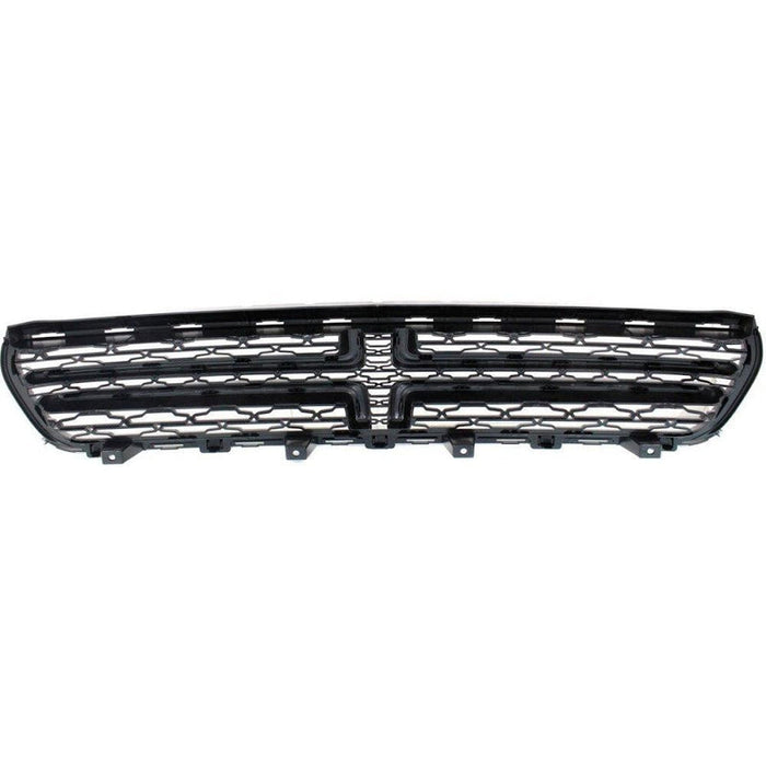 2015-2022 Dodge Charger Grille Flat Black Crosshairs And Moulding Exclude Scat Pack/Srt/Hellcat Model - CH1200387-Partify-Painted-Replacement-Body-Parts