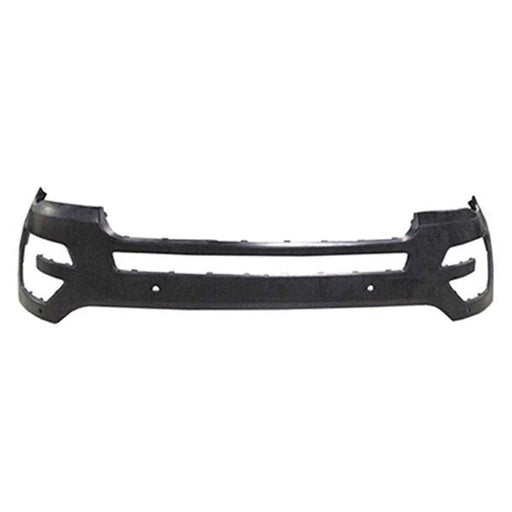 2016-2017 Ford Explorer Front Bumper Without Camera Hole & With 4 Sensor Holes & Without Tow Hook Hole - FO1000724-Partify-Painted-Replacement-Body-Parts