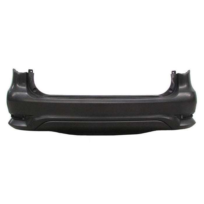 2016-2017 Infiniti QX60 Rear Bumper Without Sensor Holes - IN1100163-Partify-Painted-Replacement-Body-Parts