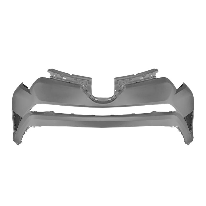 2016-2018 Toyota RAV4 CAPA Certified Front Upper Bumper Without Sensor Holes - TO1014105C-Partify-Painted-Replacement-Body-Parts