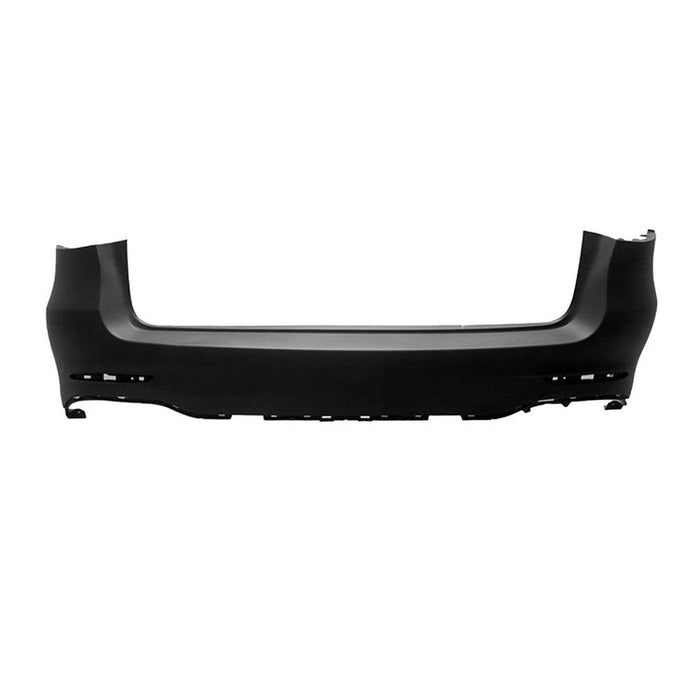 2016-2019 Mercedes GLC300 4MATIC Rear Upper Bumper With Sensor Holes - MB1114107-Partify-Painted-Replacement-Body-Parts