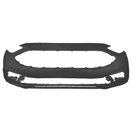 2017-2018 Ford Fusion Non Sport Front Bumper Without Sensor Holes - FO1000718-Partify-Painted-Replacement-Body-Parts