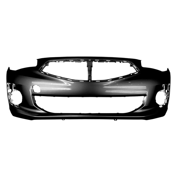 2017-2020 Mitsubishi Mirage G4 Sedan Front Bumper - MI1000344-Partify-Painted-Replacement-Body-Parts