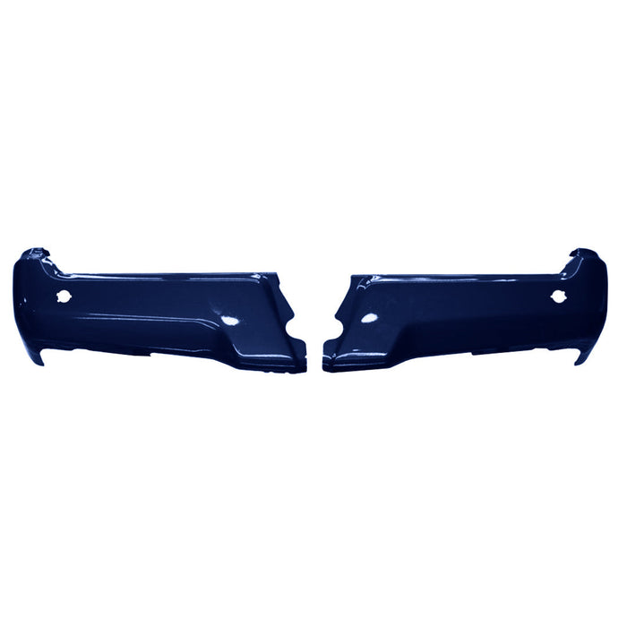 2017-2022 Ford F250/F350/F450/F550 Rear Bumper Ends With Sensor Holes - FO1102385-Partify-Painted-Replacement-Body-Parts