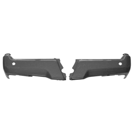 2017-2022 Ford F250/F350/F450/F550 Rear Bumper Ends With Sensor Holes - FO1102385-Partify-Painted-Replacement-Body-Parts