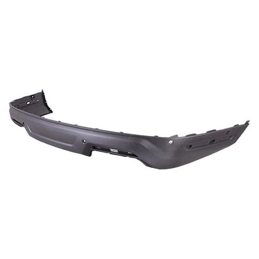 2018-2019 Ford Explorer CAPA Certified Rear Lower Bumper With 4 Sensors Holes & With Side Molding & Without Trailer Hitch - FO1115139C-Partify-Painted-Replacement-Body-Parts