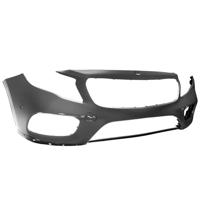 2018-2019 Mercedes GLA45 AMG Front Bumper With Sensor Holes - MB1000587-Partify-Painted-Replacement-Body-Parts