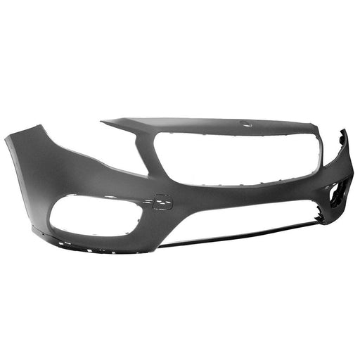 2018-2019 Mercedes GLA45 AMG Front Bumper Without Sensor Holes - MB1000584-Partify-Painted-Replacement-Body-Parts