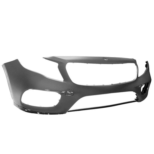 2018-2019 Mercedes GLA45 AMG Front Bumper Without Sensor Holes - MB1000585-Partify-Painted-Replacement-Body-Parts