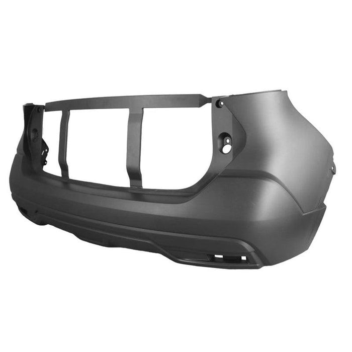 2018-2019 Nissan Kicks Rear Bumper Without Sensor Holes - NI1100328-Partify-Painted-Replacement-Body-Parts