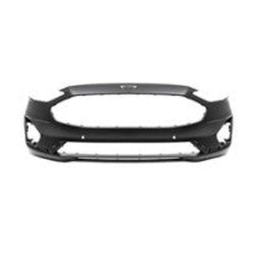 2019-2020 Ford Fusion Front Bumper With Sensor Holes & Without Tow Hook Hole - FO1000758-Partify-Painted-Replacement-Body-Parts