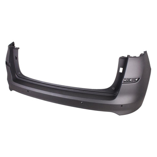 2019-2021 Hyundai Tucson CAPA Certified Rear Upper Bumper With Sensor Holes - HY1100238C-Partify-Painted-Replacement-Body-Parts