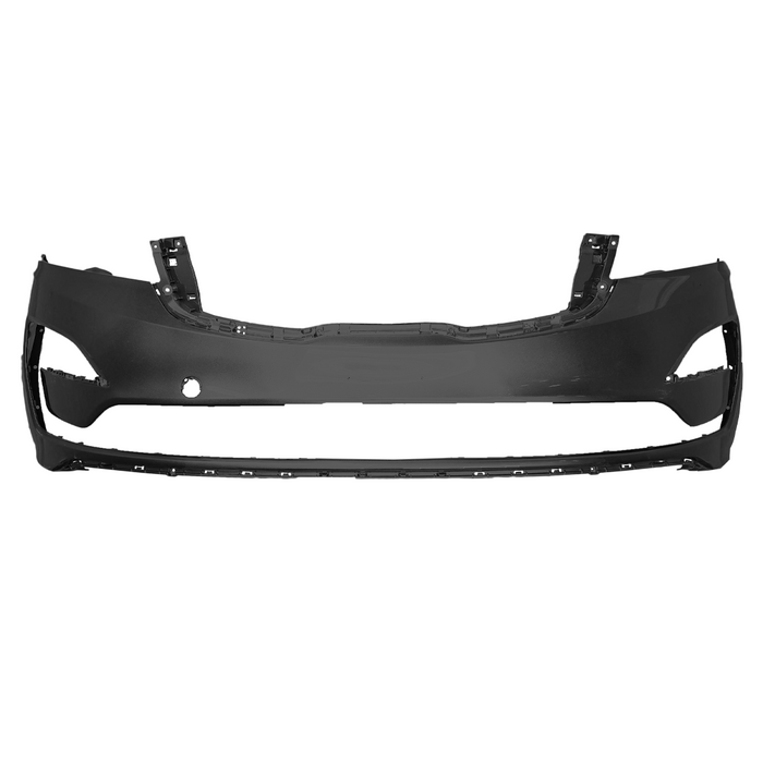 2019-2021 KIA Sedona Front Bumper Without Sensor Holes With Fog Light Washer Holes - KI1000213-Partify-Painted-Replacement-Body-Parts