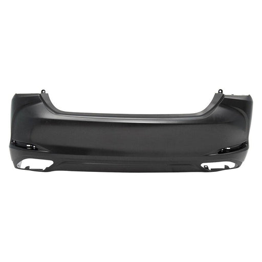 2019-2021 Lexus ES350 Non F-Sport Japan Rear Bumper Without Sensor Holes & For Automatic Trunk Lid - LX1100213-Partify-Painted-Replacement-Body-Parts