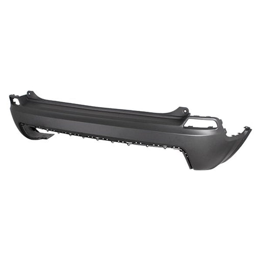 2019-2022 Jeep Cherokee Non Trailhawk Rear Bumper Without Sensor Holes - CH1100A46-Partify-Painted-Replacement-Body-Parts