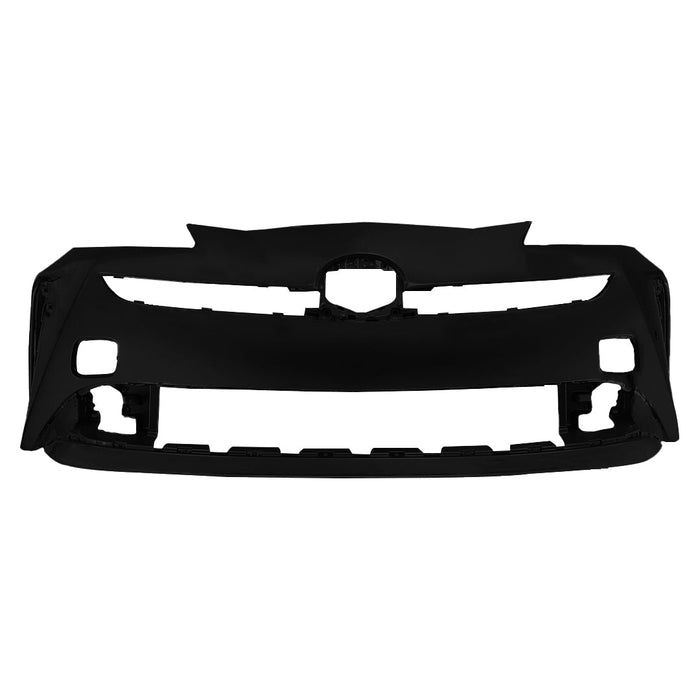 2019-2022 Toyota Prius Base/AWD Front Bumper With Sensor Holes - TO1000458-Partify-Painted-Replacement-Body-Parts