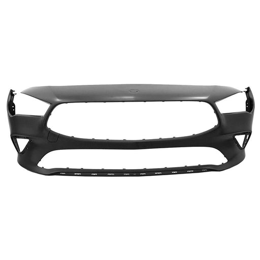 2020-2021 Mercedes CLA250 Front Bumper Without Sensor Holes - MB1000615-Partify-Painted-Replacement-Body-Parts