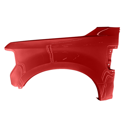 2020-2022 Ford F250/F350/F450/F550 Driver Side Fender Without Molding Holes - FO1240330-Partify-Painted-Replacement-Body-Parts