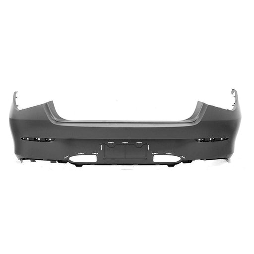 2020-2022 Mercedes CLA250 Rear Bumper Without Sensor Holes - MB1100456-Partify-Painted-Replacement-Body-Parts