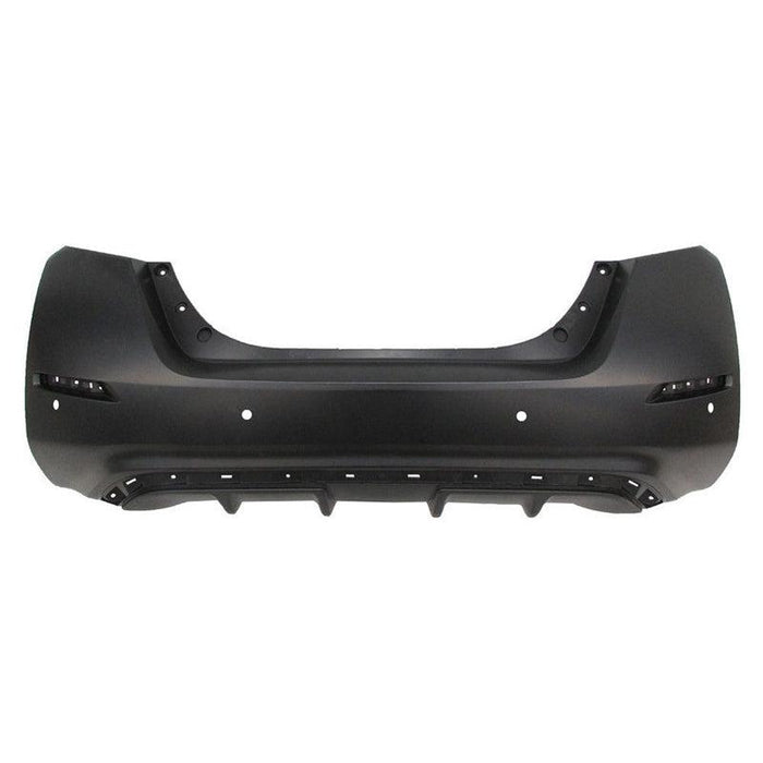 2020-2022 Nissan Leaf Rear Bumper With Sensor Holes - NI1100344-Partify-Painted-Replacement-Body-Parts