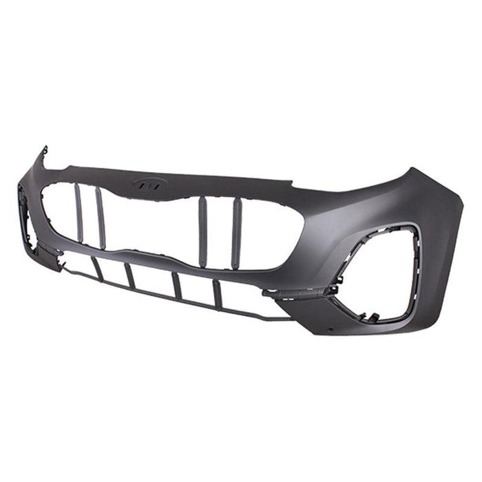 2020 KIA Sportage Front Bumper With Sensor Holes - KI1000209-Partify-Painted-Replacement-Body-Parts