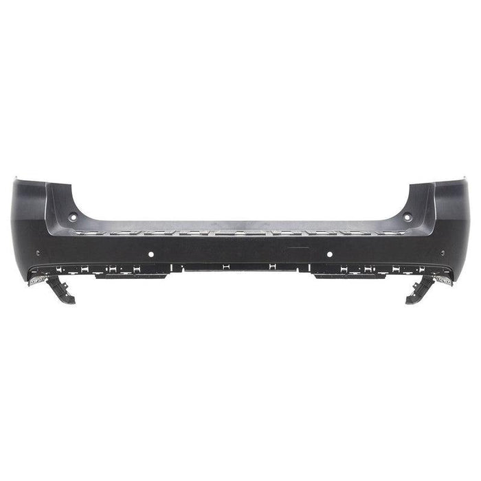 2021-2023 Chevrolet Suburban/GMC Yukon Xl/Xl Denali Rear Bumper With Sensor Holes & Blind Spot Brackets - GM1100A43-Partify-Painted-Replacement-Body-Parts