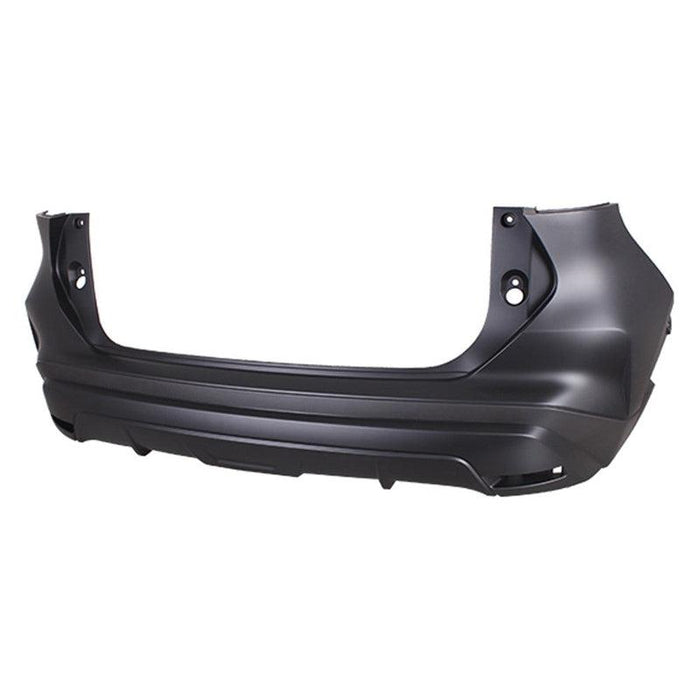 2021 Nissan Kicks Rear Bumper Without Sensor Holes - NI1100345-Partify-Painted-Replacement-Body-Parts