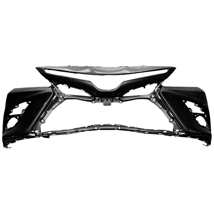 2018-2020 Toyota Camry SE Front Bumper Without Sensor Holes - TO1000440-Partify-Painted-Replacement-Body-Parts