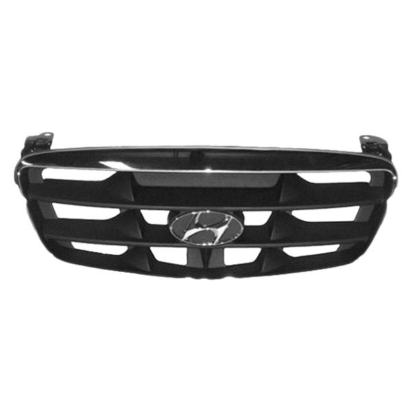 2001-2003 Hyundai Elantra Grille Chrome - HY1200137-Partify-Painted-Replacement-Body-Parts