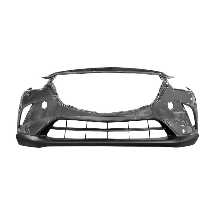 2016-2022 Mazda CX-3 Front Bumper Without Chrome Trim - MA1000242-Partify-Painted-Replacement-Body-Parts