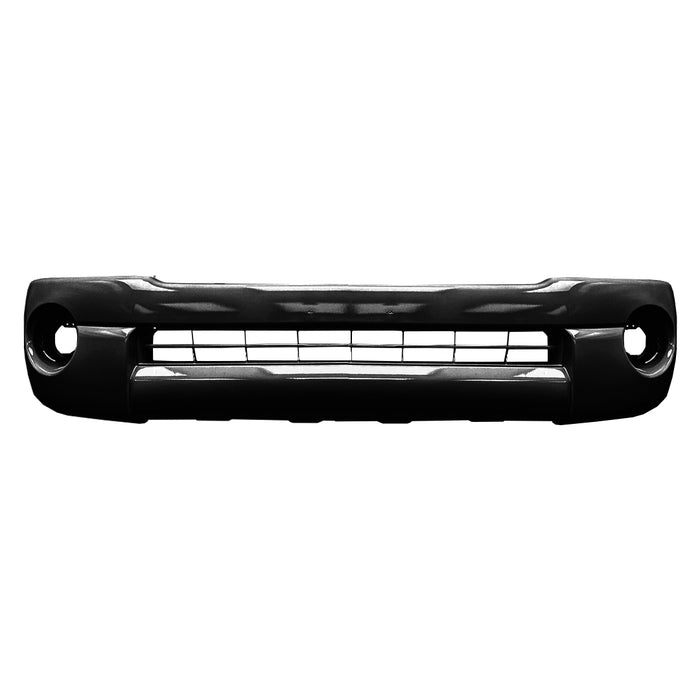 2005-2011 Toyota Tacoma Front Bumper With Flare Holes & Without Spoiler Holes - TO1000302-Partify-Painted-Replacement-Body-Parts