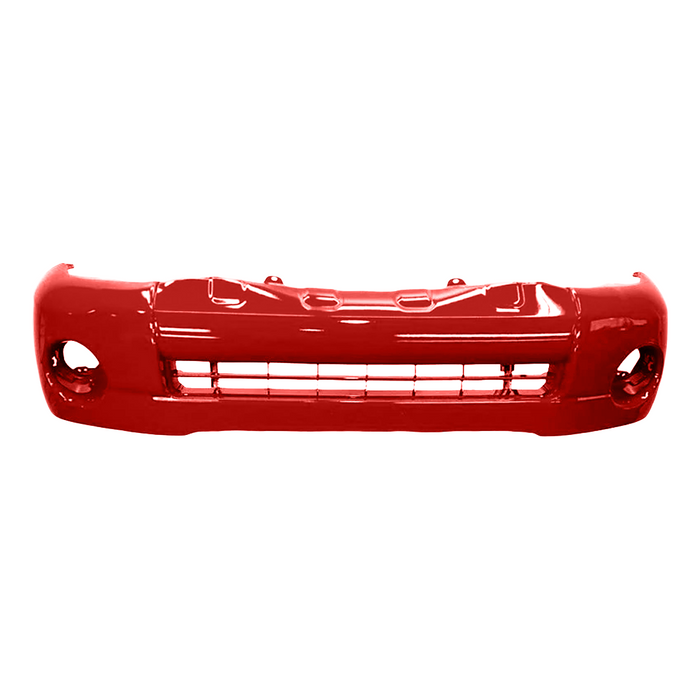2005-2011 Toyota Tacoma Front Bumper Without Flare Holes & without Spoiler Holes - TO1000304-Partify-Painted-Replacement-Body-Parts